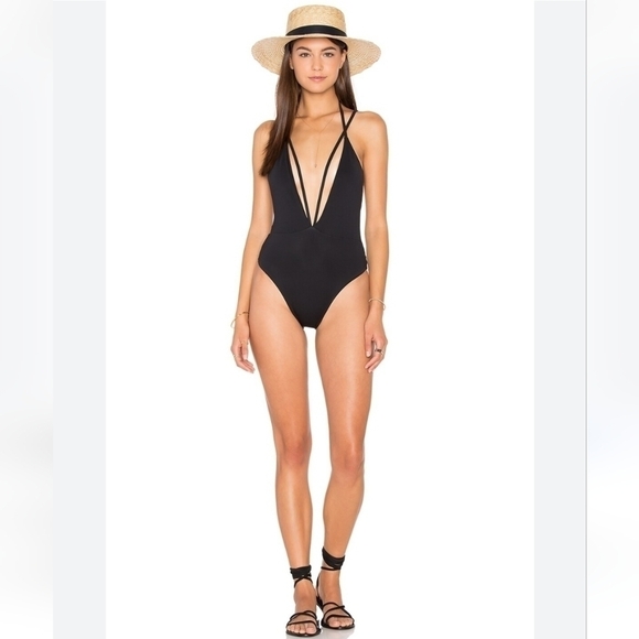Siempre Golden Other - NEW Siempre Golden Trestles One Piece in Black Size M